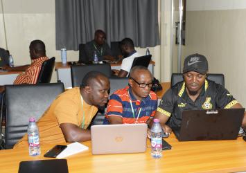 Eleven Liberian Professionals Departed for Ghana to Undergo a Two-month Road Safety Management Training at Transport Research Education Centre, Kumasi, Kwame Nkrumah University of Science and Technology.