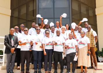 Eleven Liberian Professionals Departed for Ghana to Undergo a Two-month Road Safety Management Training at Transport Research Education Centre, Kumasi, Kwame Nkrumah University of Science and Technology.