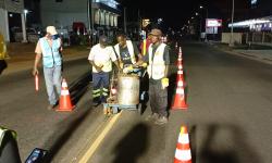 Scrapping of 17. 4KM of Road in Monrovia and its Environs